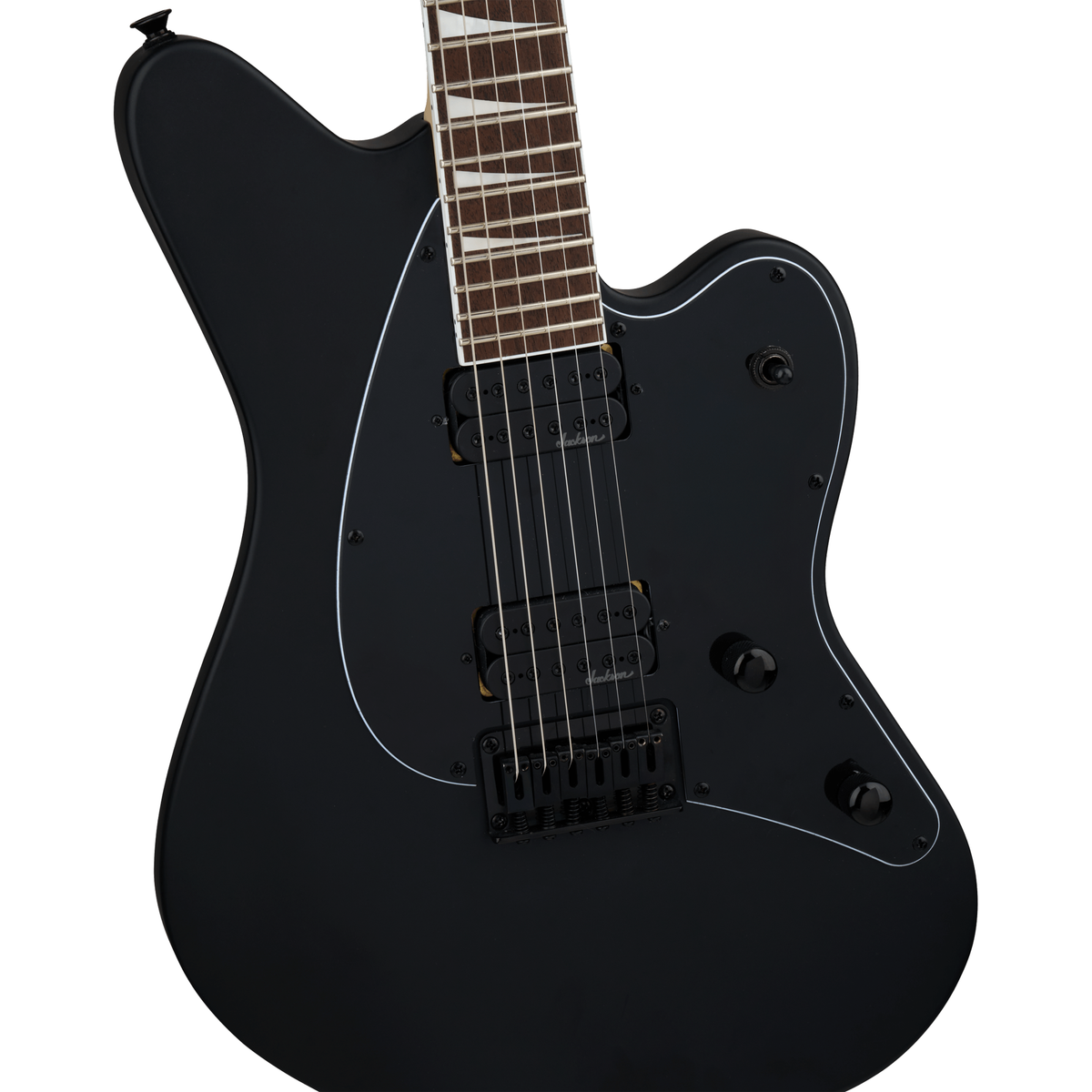 Jackson X Series Surfcaster SC HT6 6-String Electric Guitar - Satin Black - View 6 | MusicMarket