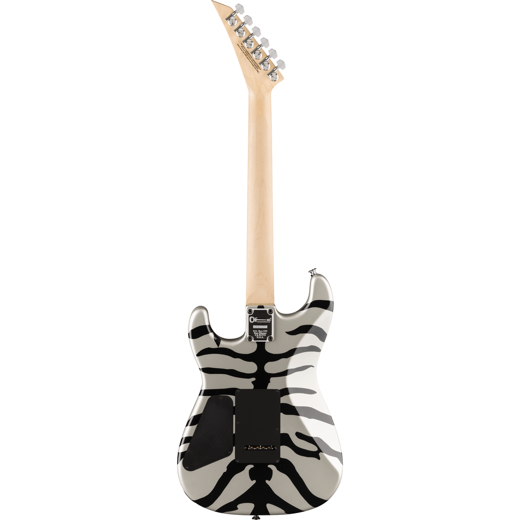Charvel Super-Stock SD1 H 2PT M Electric Guitar - Silver Bengal - View 3 | MusicMarket