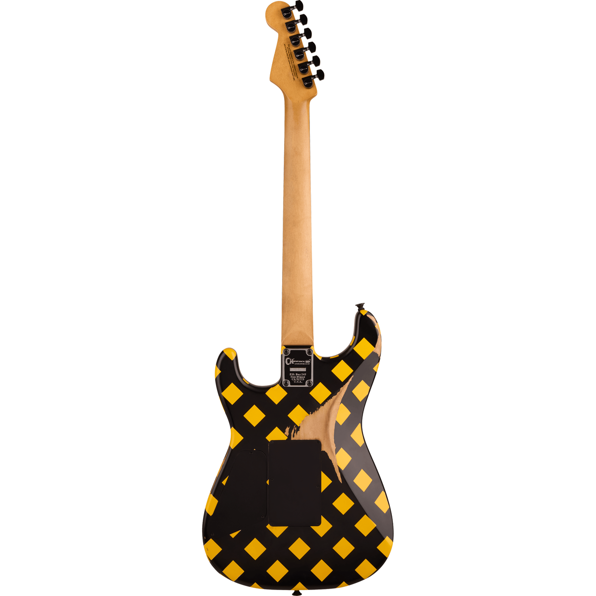 Charvel Super-Stock SD1 H FR EB Electric Guitar - Ebony Fingerboard, Diamond Life - View 3 | MusicMarket