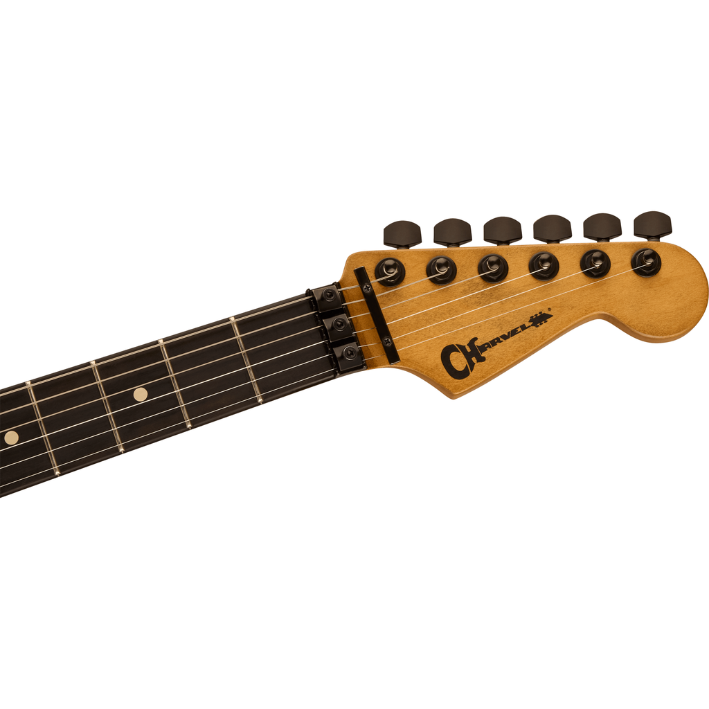 Charvel Super-Stock SD1 H FR EB Electric Guitar - Ebony Fingerboard, Diamond Life - View 4 | MusicMarket