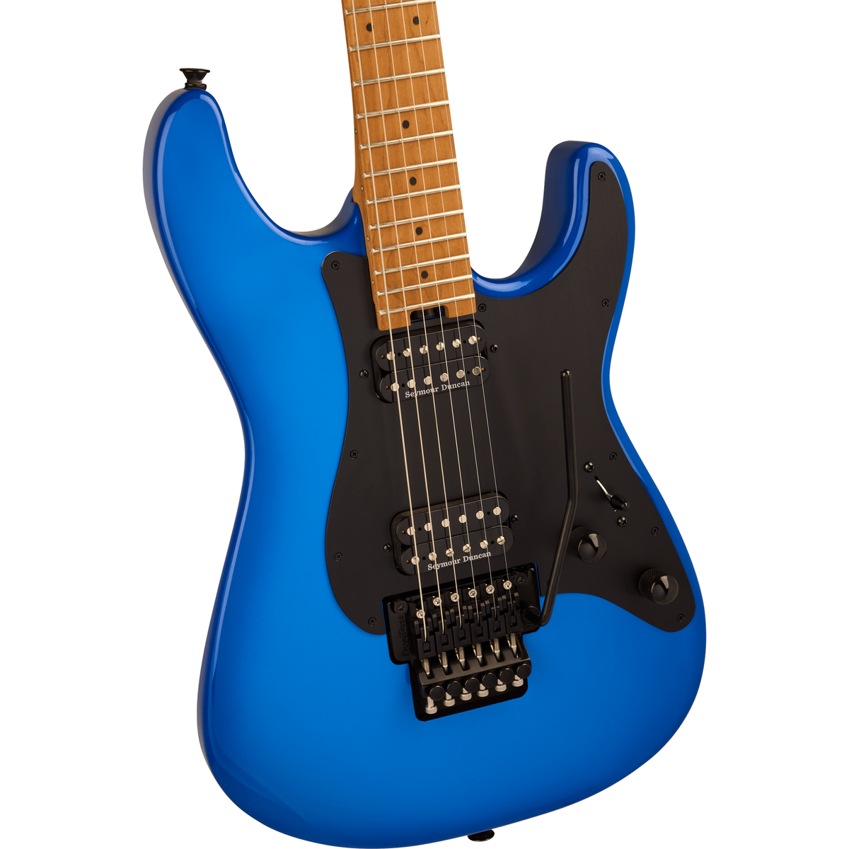 Charvel Pro-Mod Plus So-Cal Style 1 HH FR CM Electric Guitar - Blue Burst - View 6 | MusicMarket