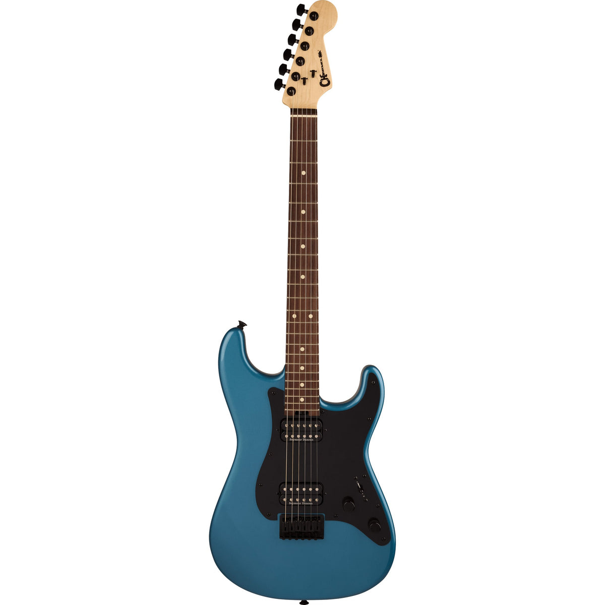 Charvel Pro-Mod So-Cal Style 1 HH HT RW - Rosewood Fingerboard, Pelham Blue - View 3 | MusicMarket