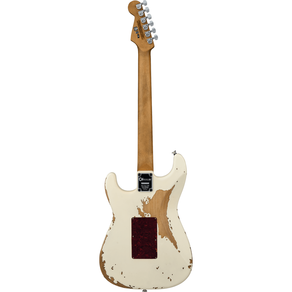 Charvel Super-Stock So-Cal Style 1 HSH FR RW Electric Guitar - Aged Arctic - View 3 | MusicMarket