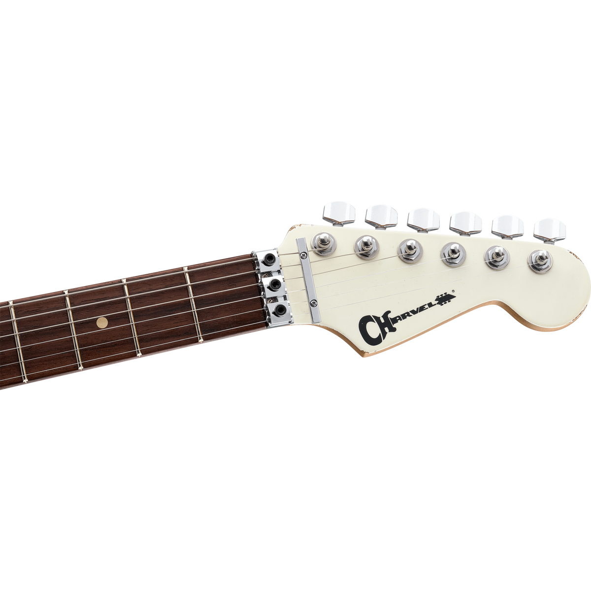 Charvel Super-Stock So-Cal Style 1 HSH FR RW Electric Guitar - Aged Arctic - View 4 | MusicMarket
