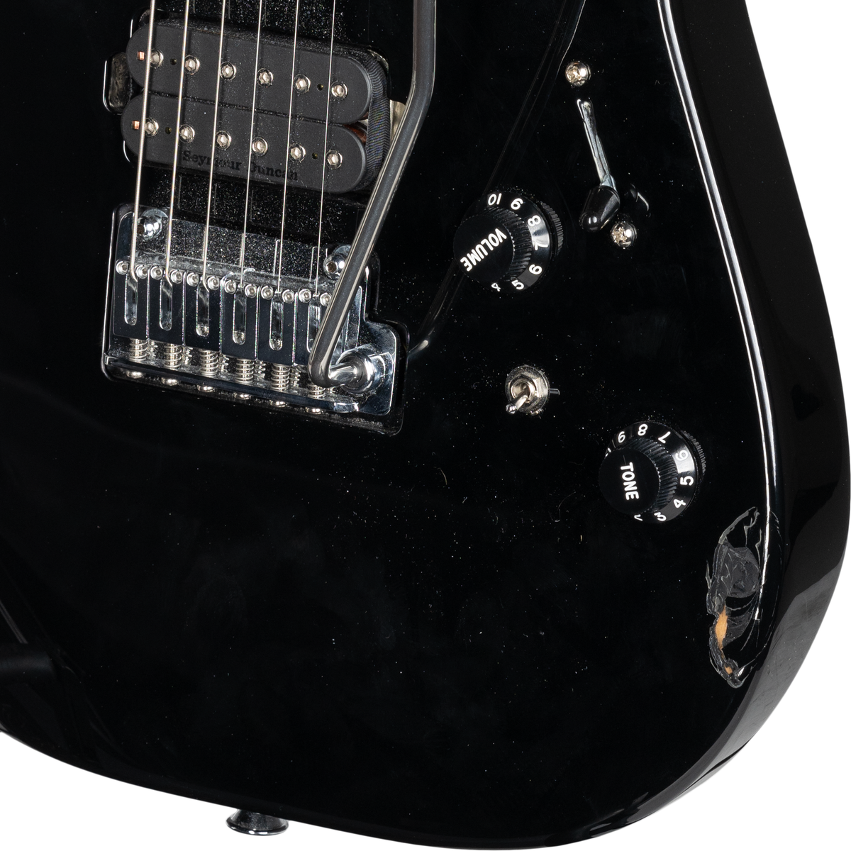 Charvel Pro-Mod DK24 HH 2PT Electric Guitar - Gloss Black - View 7 | MusicMarket