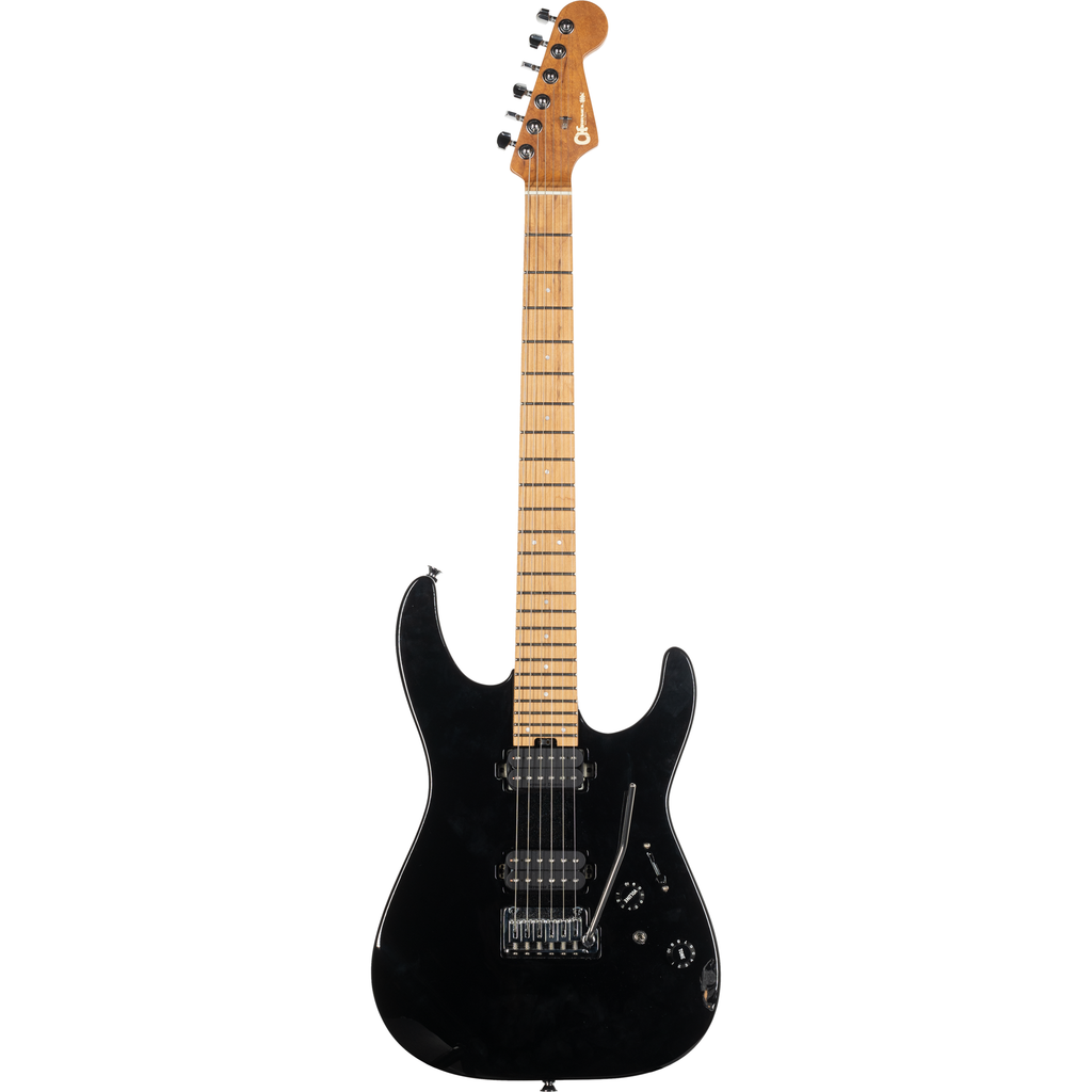 Charvel Pro-Mod DK24 HH 2PT Electric Guitar - Gloss Black - View 2 | MusicMarket