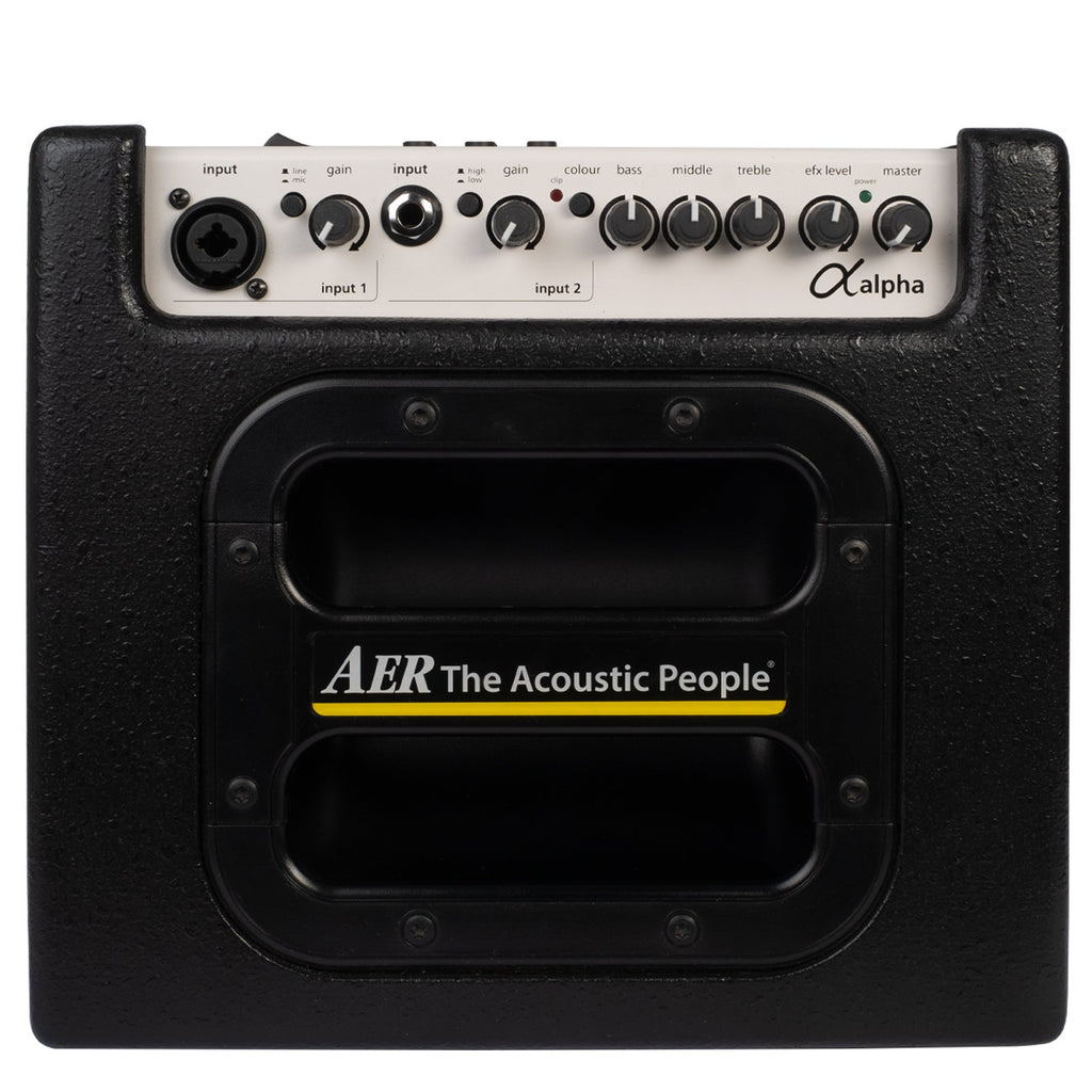 AER Alpha 40W 1x8 Acoustic Guitar Combo Amp Black - View 3 | MusicMarket