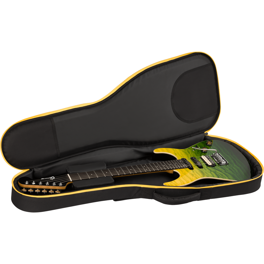 Charvel Pro-Mod Plus Dinky DK24 HSS 2PT EB QM Electric Guitar - Zombie Fade - View 5 | MusicMarket