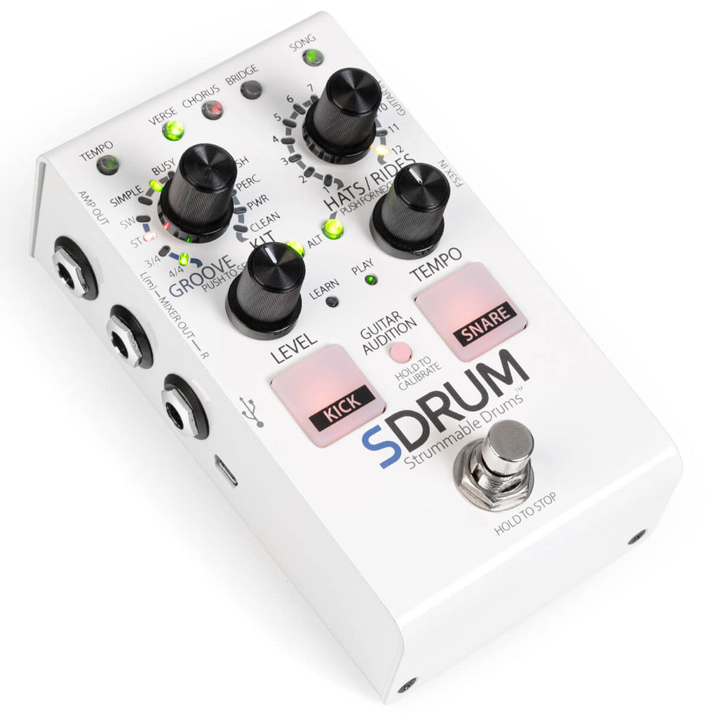 Digitech SDrum Strummable Drums Guitar Effects Pedal - View 4 | MusicMarket