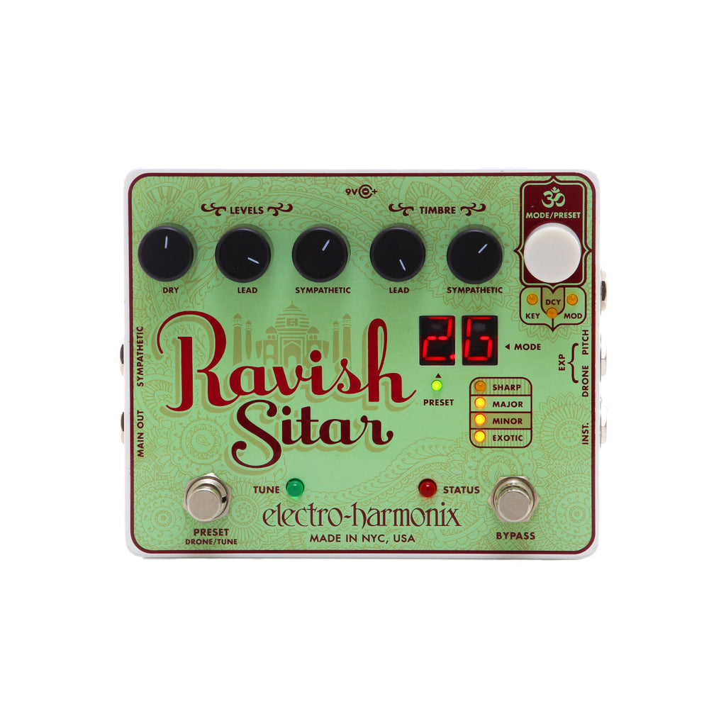 Electro-Harmonix Ravish Sitar Emulation Pedal - MusicMarket