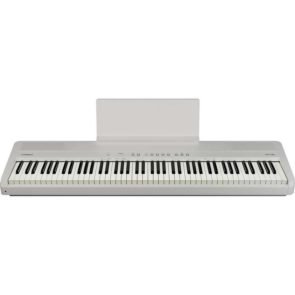 Roland FP-40-WH Digital Piano - White - View 7 | MusicMarket