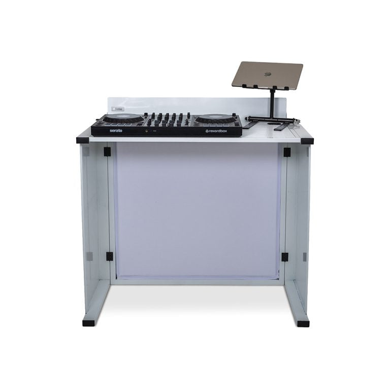 Headliner HL30081 Solana Portable DJ Booth - White - View 7 | MusicMarket