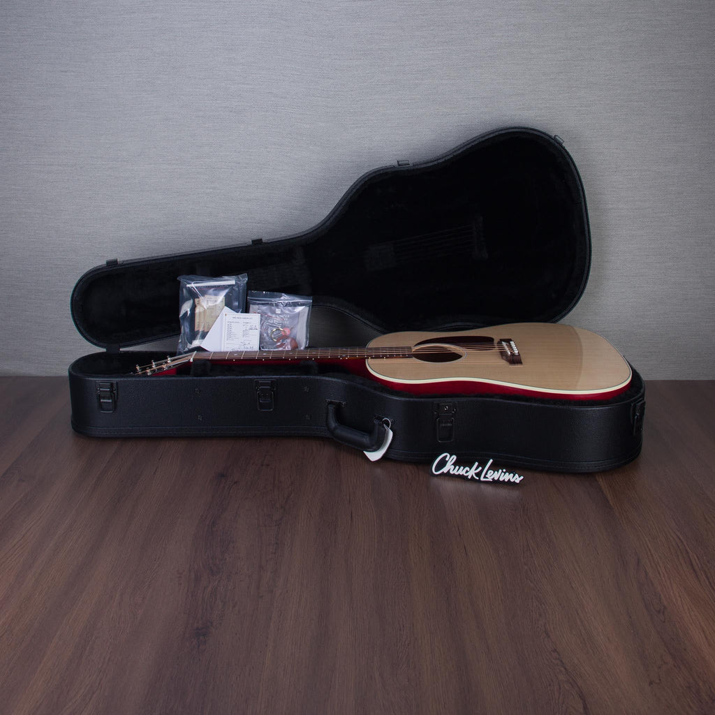 Gibson J-45 Standard Acoustic Electric Guitar - Natural Top And Cherry Back And Sides - #23134100 - View 10 |
