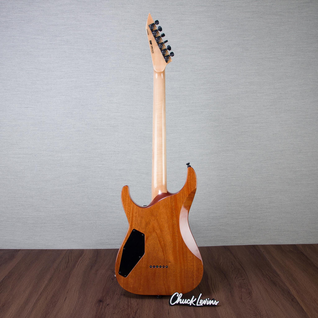 ESP USA Horizon-II QM Electric Guitar - Black Cherry Sunburst - #US25055 - View 7 | MusicMarket