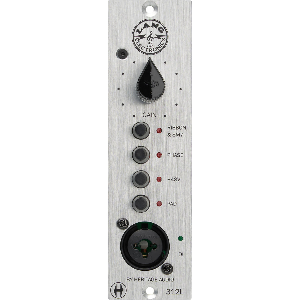 Heritage Audio LANG 312L - 500 Series Mic Pre - MusicMarket