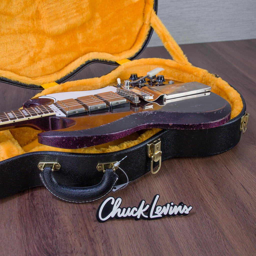Gibson Custom Shop Murphy Lab 63' SG Custom 3-Pickup Maestro Electric Guitar - Light Aged Brunswick Wild Berry -