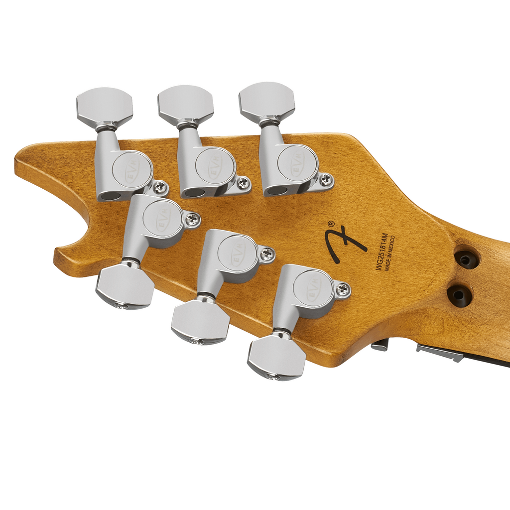 EVH Limited Edition Wolfgang Special Striped Series Guitar - Distressed Ivory - View 5 | MusicMarket