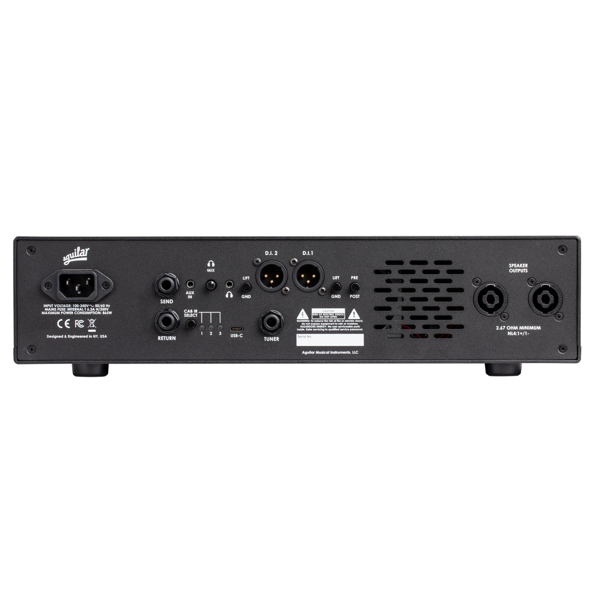 Aguilar DB700 Hybrid Amp - View 2 | MusicMarket