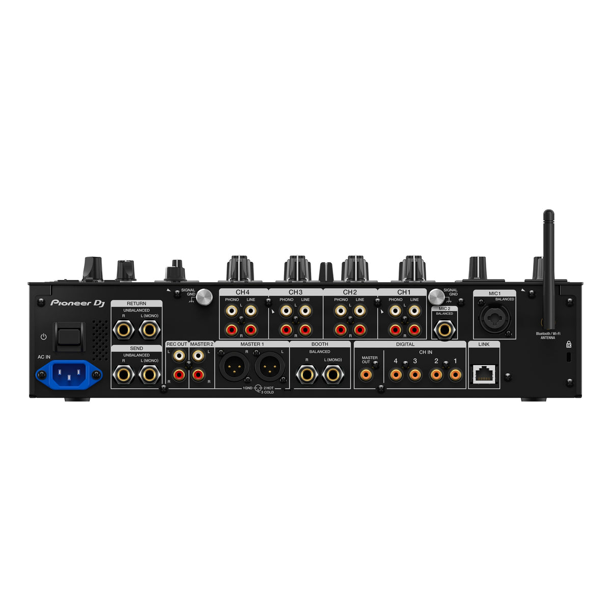 Pioneer DJ DJM-A9 Professional 4-Channel DJ Mixer - View 4 | MusicMarket