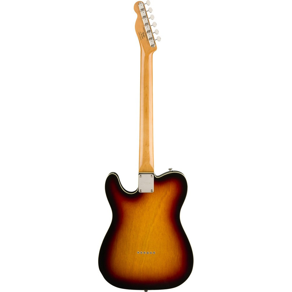 Squier Classic Vibe '60s Custom Telecaster Electric Guitar, Laurel Fingerboard - 3-Tone Sunburst - View 2 | MusicMarket