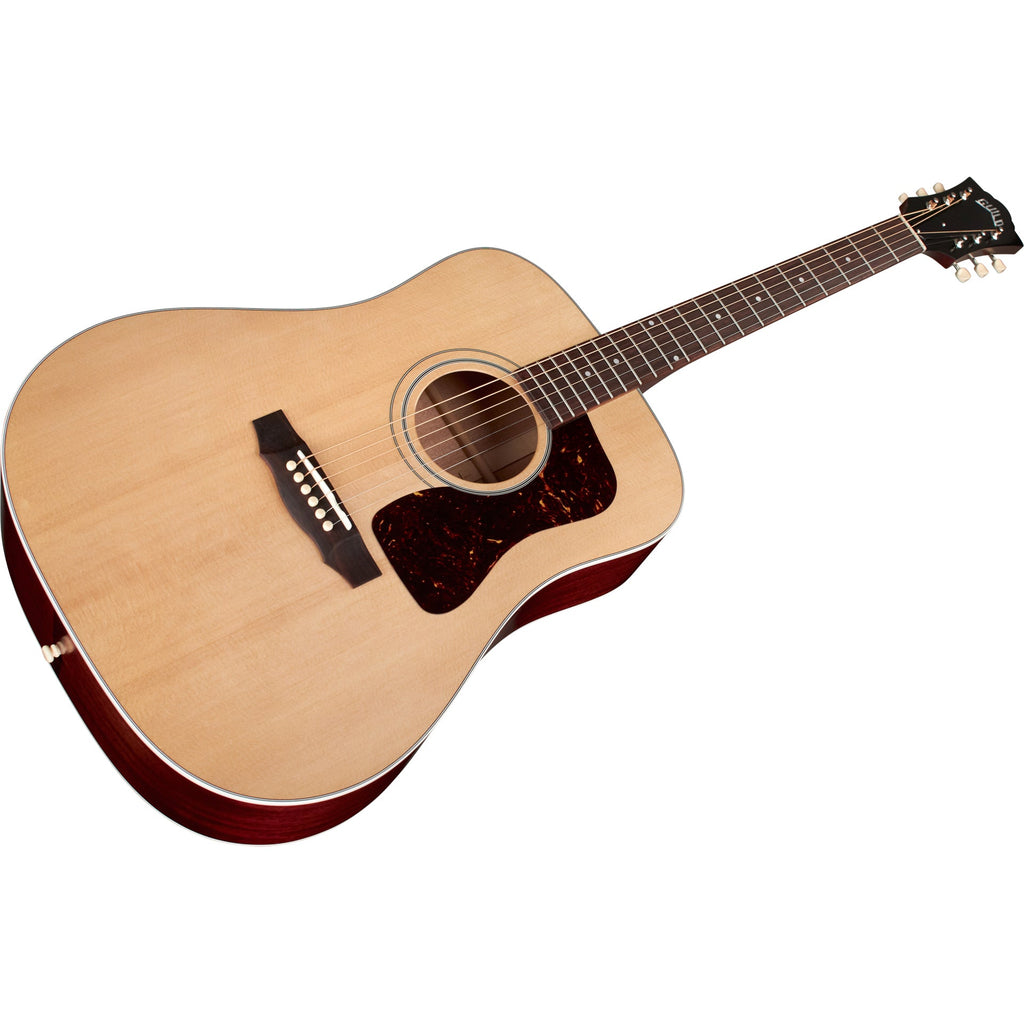 Guild D-40 Dreadnought USA Acoustic Guitar, Natural - View 5 | MusicMarket