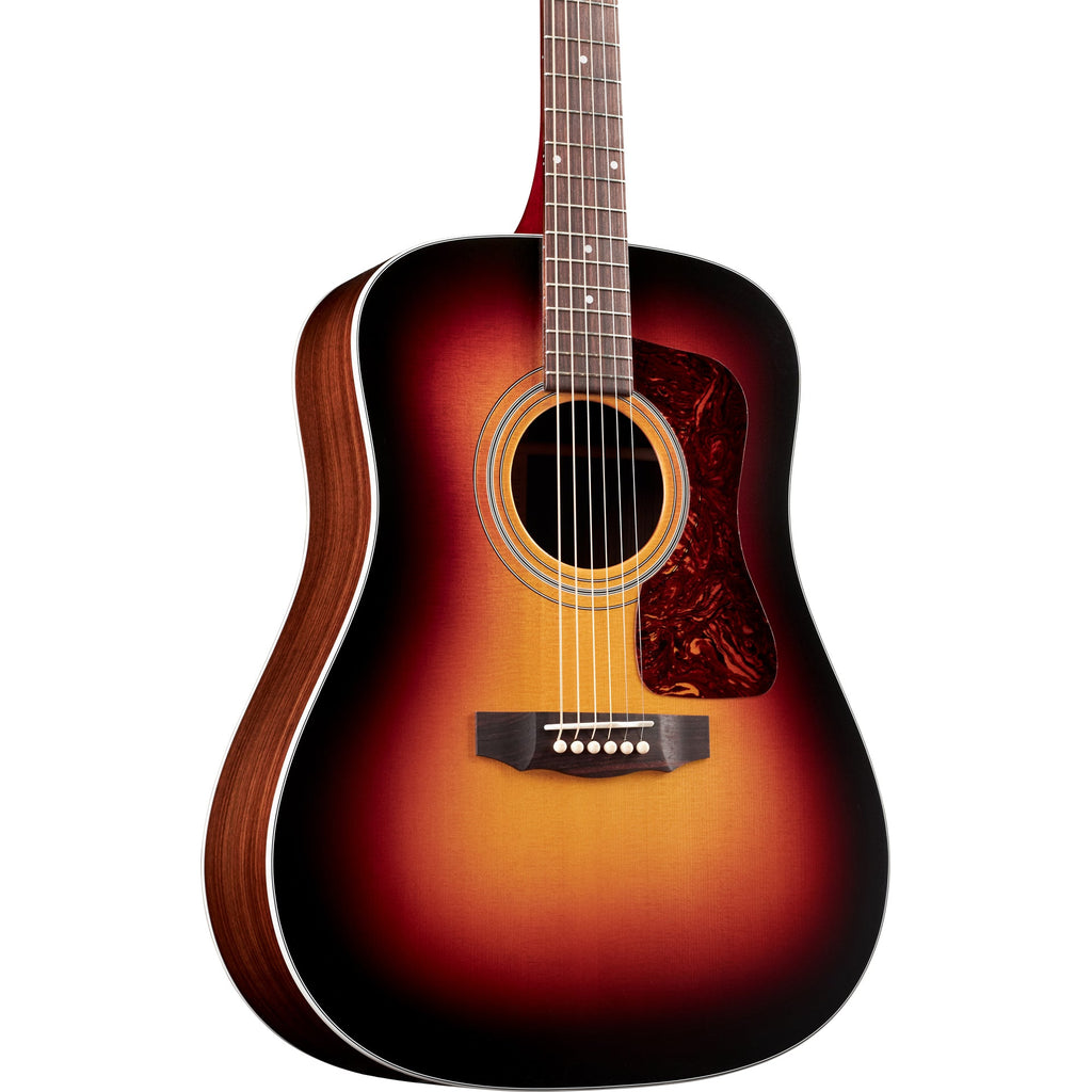 Guild D-50 Dreadnought USA Acoustic Guitar, Antique Burst - View 8 | MusicMarket