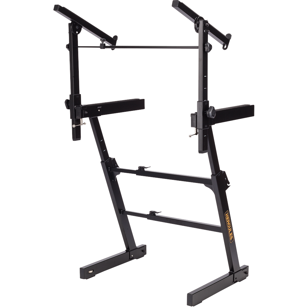Hercules KS410B Autolock Z Keyboard Stand with Tier - MusicMarket