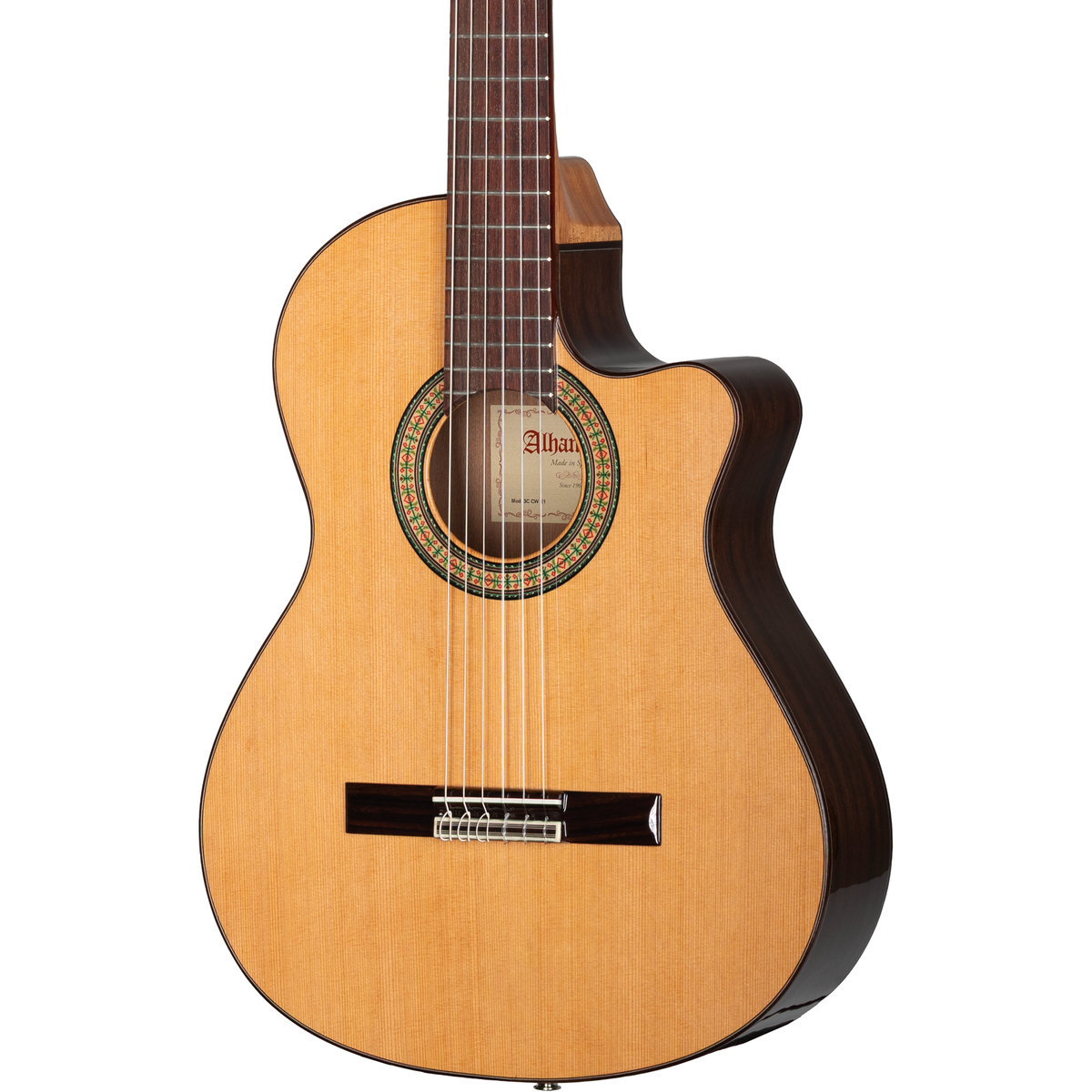 Alhambra 3C CW E1 Classical Acoustic Electric Guitar - Natural - MusicMarket