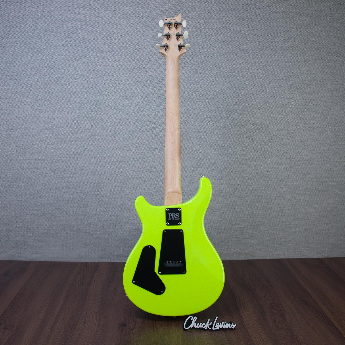 PRS CE 24 Sprayer's Choice Electric Guitar - Safety Green Sparkle - #0426143 - View 6 | MusicMarket