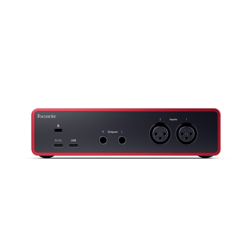 Focusrite Scarlett 2i2 Studio 4th Gen Audio Interface - View 4 | MusicMarket