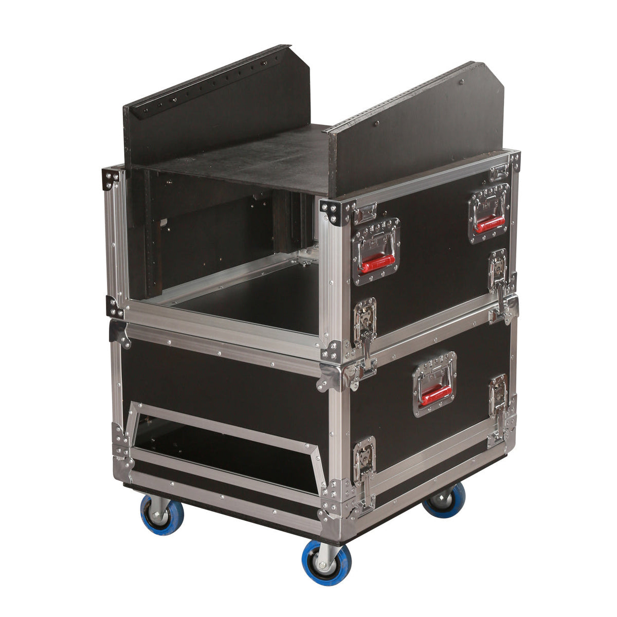 Gator Cases G-TOUR-GRC-1406 14U Top, 6U Bottom Audio Road Console Rack - View 7 | MusicMarket