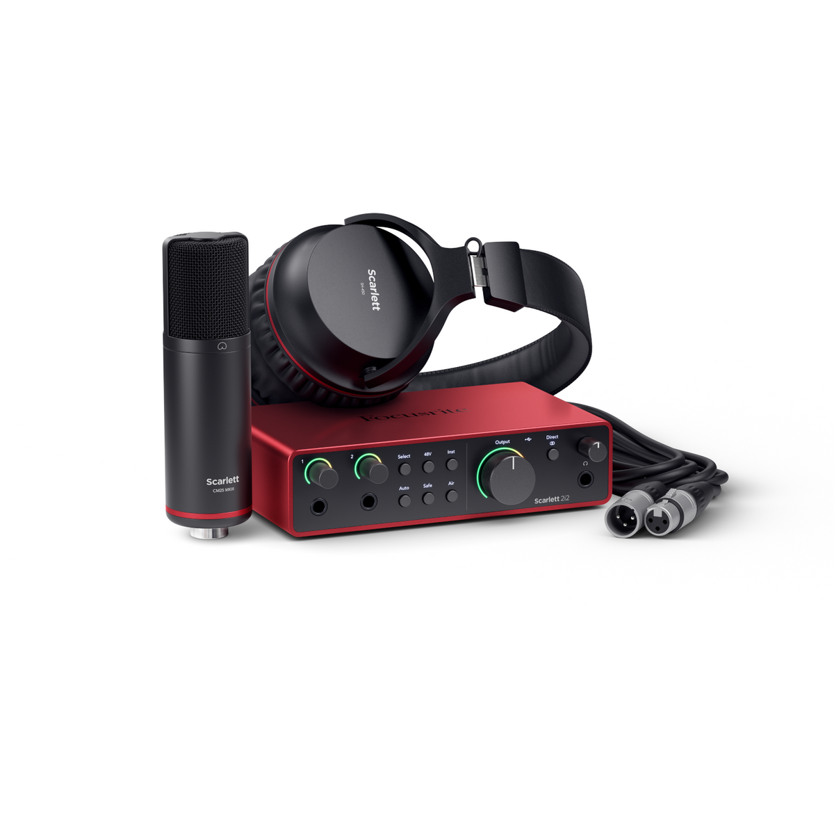 Focusrite Scarlett 2i2 Studio 4th Gen Audio Interface - MusicMarket