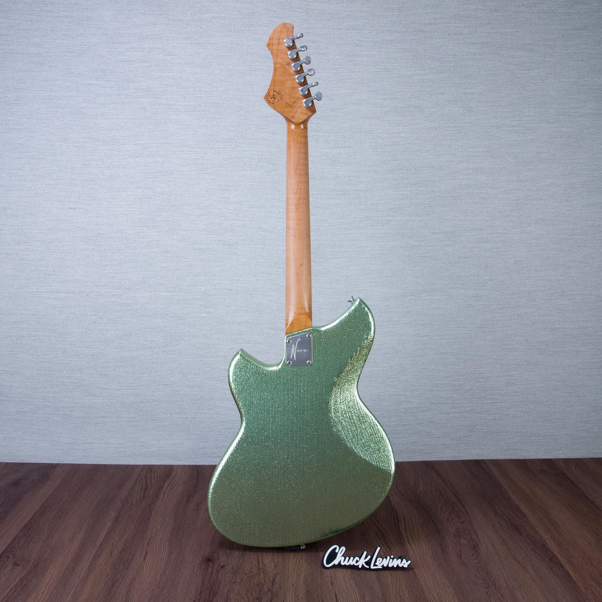 Novo Guitars Serus J Electric Guitar - Coke Bottle Green Sparkle - #26724 - View 6 | MusicMarket