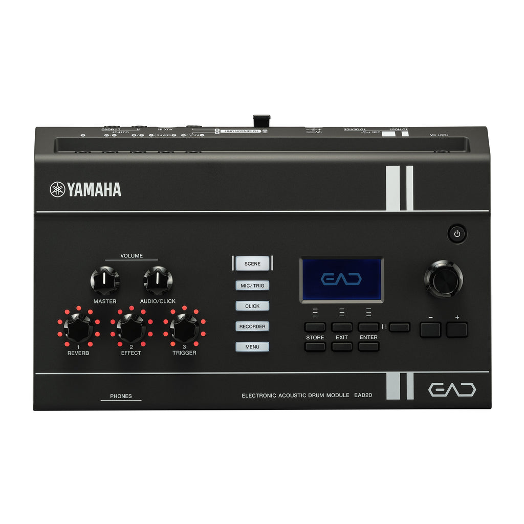 Yamaha EAD20 Electronic Acoustic Drum Module Featuring Advanced Sound Engine with Stereo Condenser Microphone and
