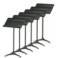 Manhasset M4806 Symphony Music Stands - Box Of 6, Black - MusicMarket