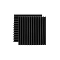 Ultimate Support UA-WPW-24_12 Wedge-Style Professional Studio Foam - 24x24x2-Inch - 12-Pack - MusicMarket