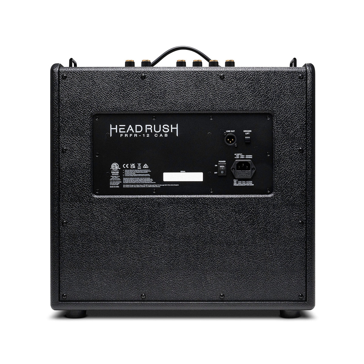 HeadRush FRFR-12 CAB Full-Range Flat-Response 12-Inch Guitar Amp Cabinet with Bluetooth - View 8 | MusicMarket