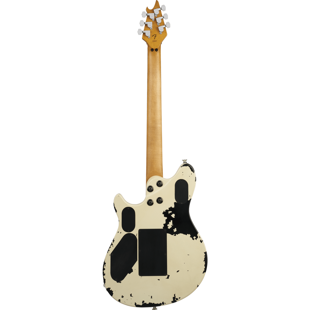 EVH Limited Edition Wolfgang Special Striped Series Guitar - Distressed Ivory - View 2 | MusicMarket