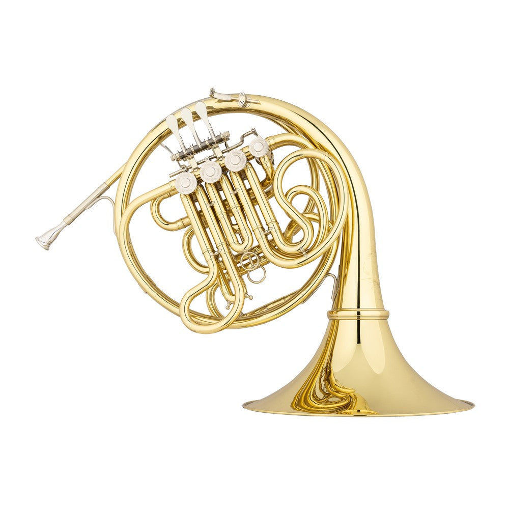 S.E. Shires Q20 F/Bb Double French Horn - Yellow Brass - Detachable Bell - Clear Lacquer - MusicMarket