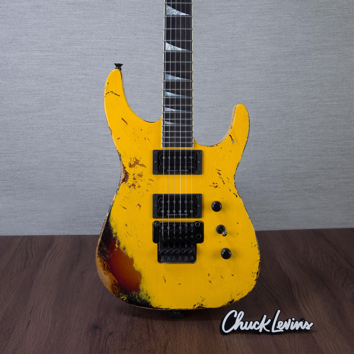 Jackson Custom Shop USA Special Edition Soloist Electric Guitar - Taxi Cab Yellow - #J11313 - MusicMarket