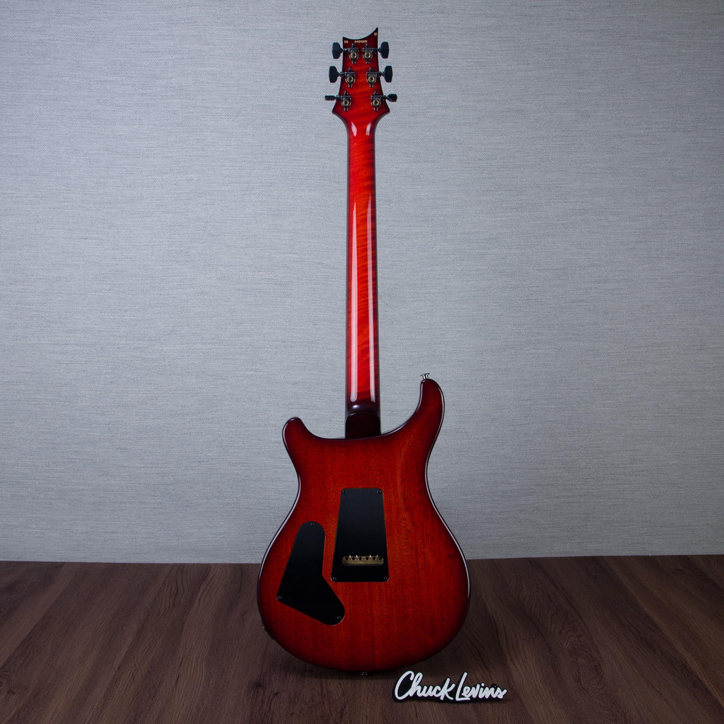 PRS Limited Edition Custom 24-08 10-Top Electric Guitar - Fire Red Burst - #0424105 - View 6 | MusicMarket