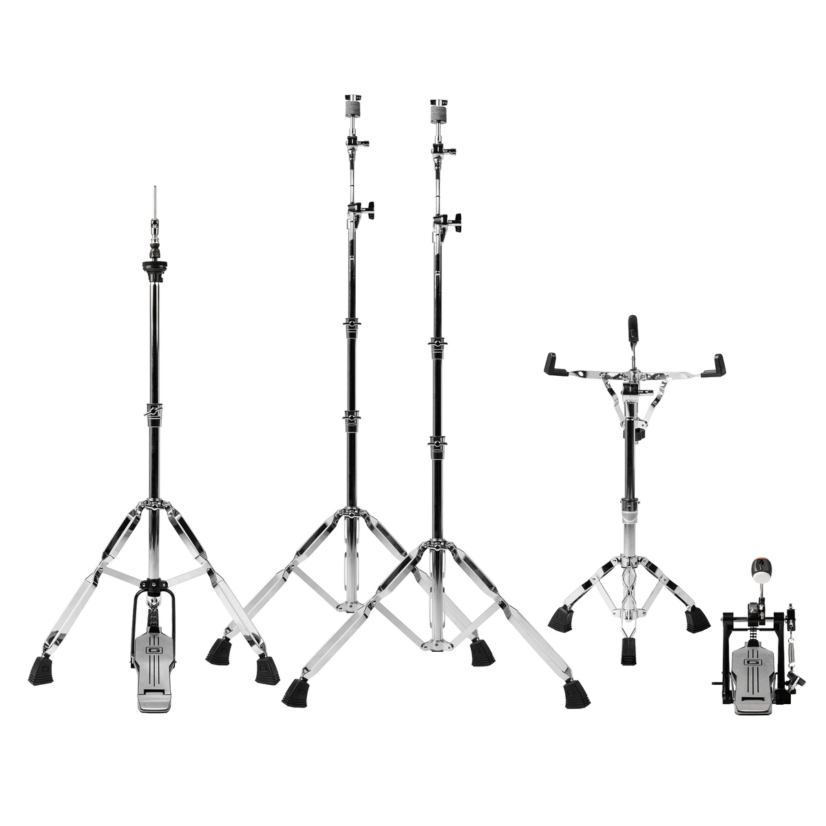 Gator Percussion 5-Piece 300 Series Hardware Pack - View 2 | MusicMarket
