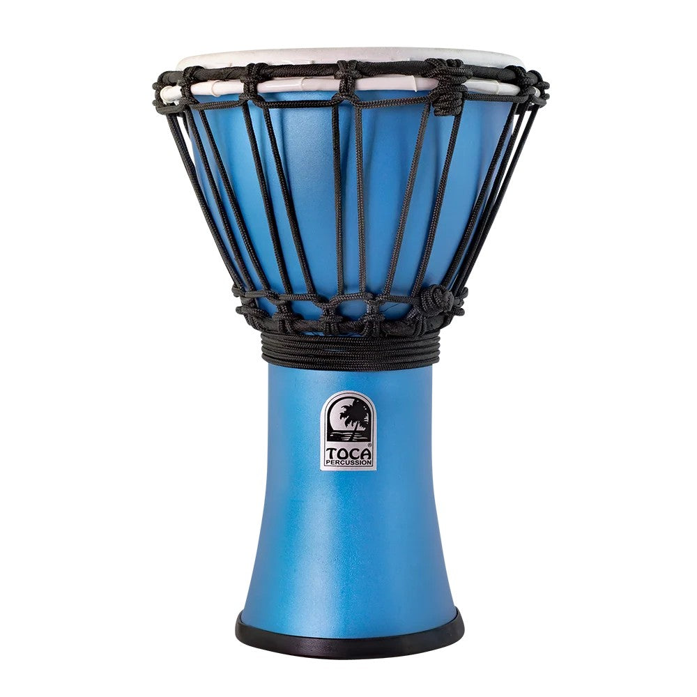 Toca 7-Inch Freestyle Colorsound Djembes - Matte Series - Set of 6 - View 3 | MusicMarket