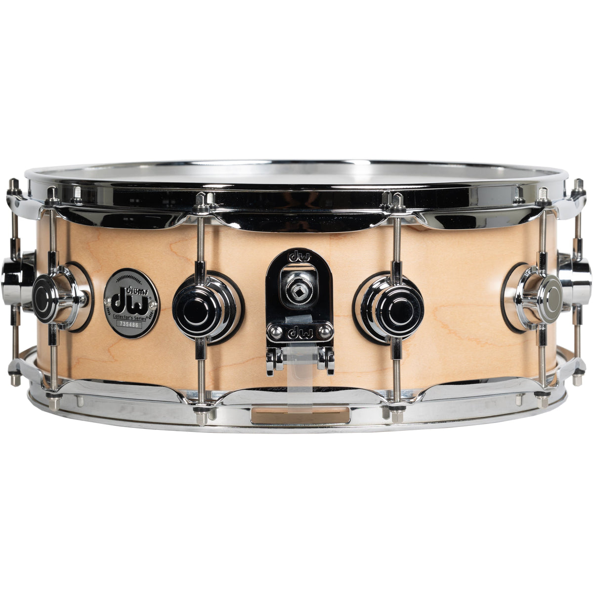 Drum Workshop Collectors Series 5x14 Snare Drum - Satin Natural - View 2 | MusicMarket