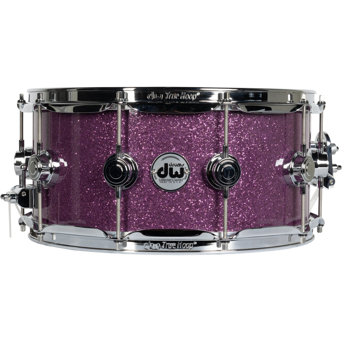 Drum Workshop Collectors Series 6.5x14 Snare Drum - Purple Glass - MusicMarket