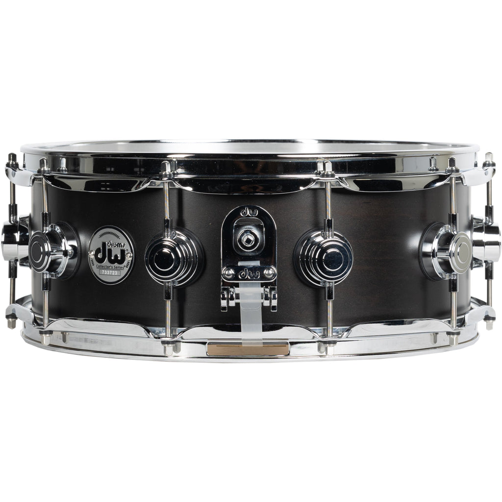 Drum Workshop Collectors Series 5x14 Snare Drum - Satin Ebony - View 2 | MusicMarket
