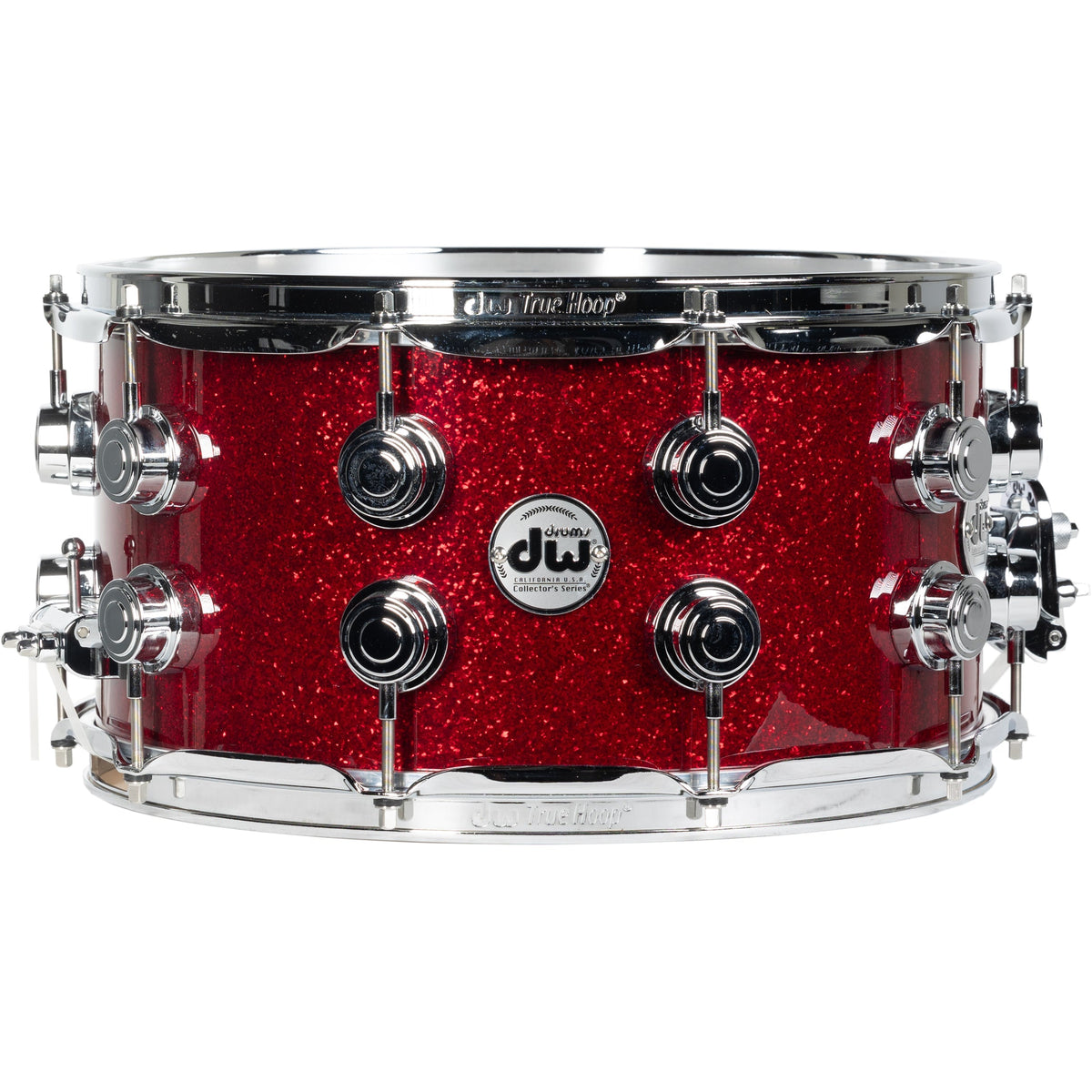 Drum Workshop Collectors Series 7x14 Snare Drum - Ruby Glass - MusicMarket