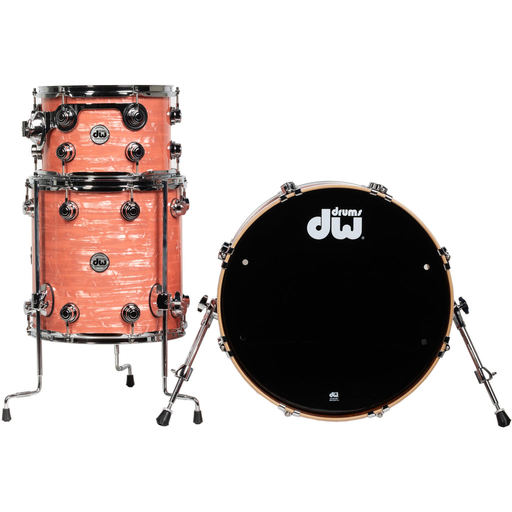 Drum Workshop Collectors Series 3-Piece Shell Kit - Pink Coral - View 3 | MusicMarket