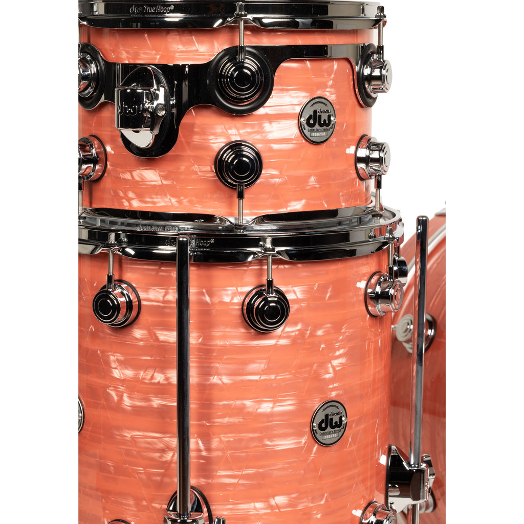 Drum Workshop Collectors Series 3-Piece Shell Kit - Pink Coral - View 4 | MusicMarket