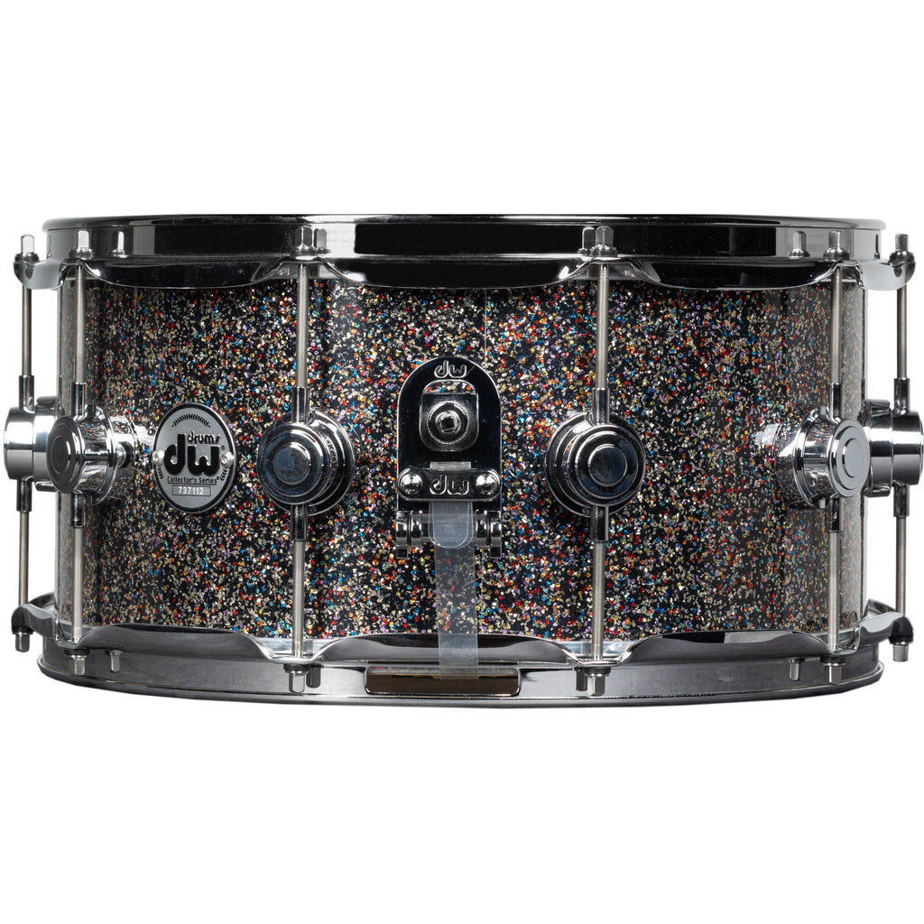 Drum Workshop Collectors Series 6.5x14 Snare Drum - Confetti Sparkle - View 2 | MusicMarket